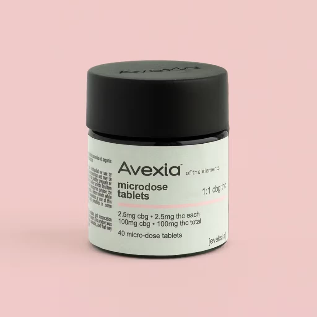 Avexia Microdose 1:1 CBG:THC