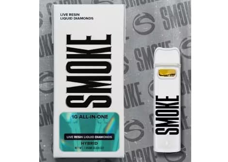 Smoke Smoke 1g Live Resin Liquid Diamond AIO Funk OG
