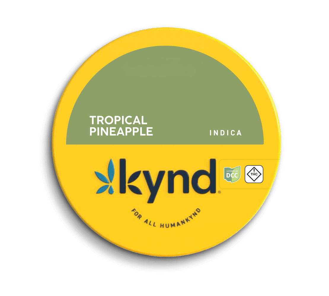KYND Tropical Pineapple | 10pk 550mg Gummies