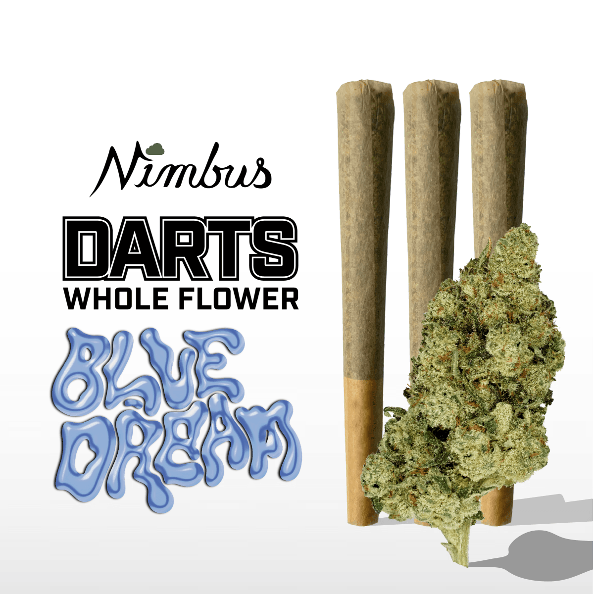 Nimbus 3 Pack PreRolls- Blue Dream- Nimbus