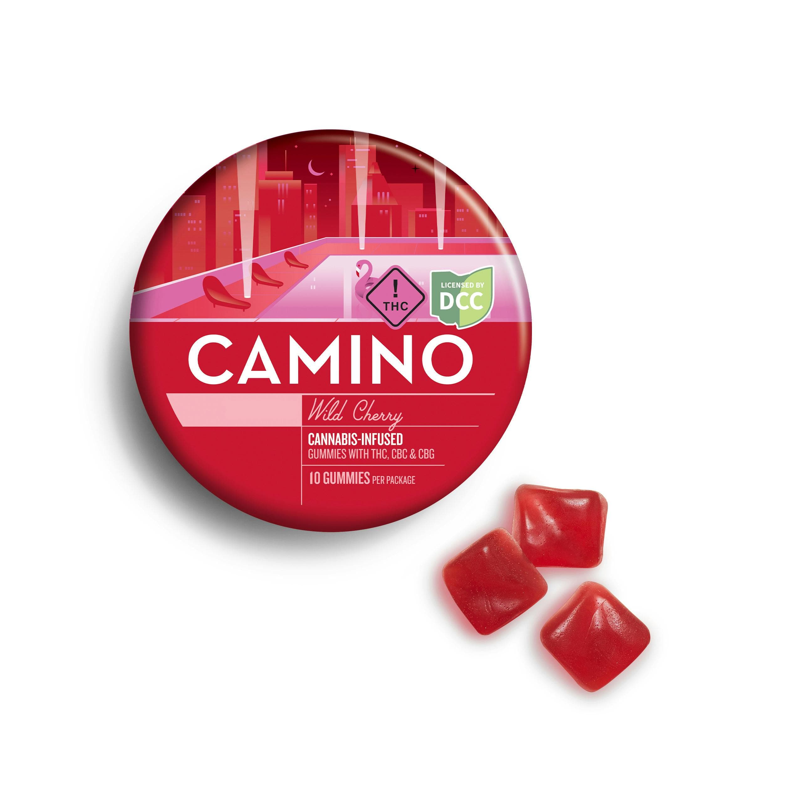 Camino Wild Cherry Gummies 20pk - 1365936