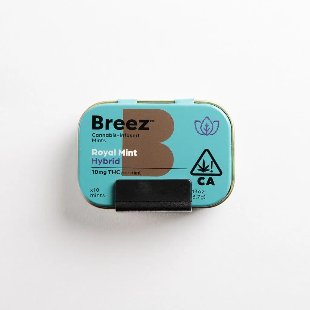 BREEZ BREEZ - MINTS - 100MG - 10PK - ROYAL MINT - HYBRID