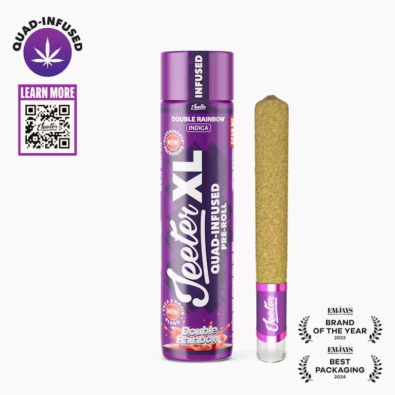 Jeeter Double Rainbow XL Infused Pre-Roll