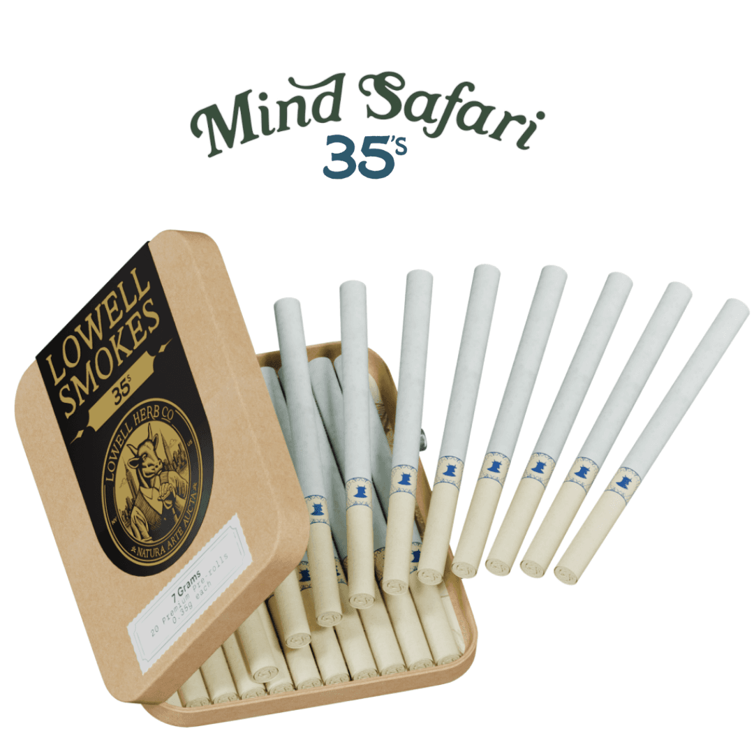 Lowell Herb Co. Mind Safari | 20-Pack Pre-Rolls | .35g
