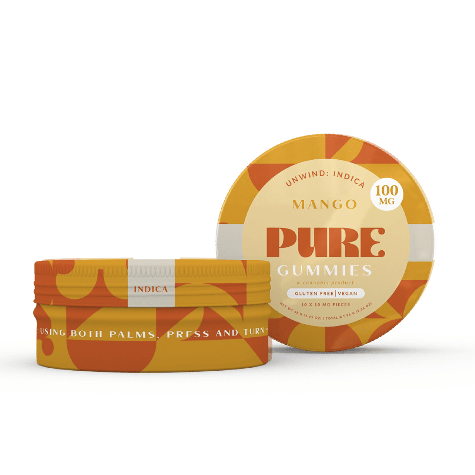 PURE Edibles Mango - Sativa (100mg)