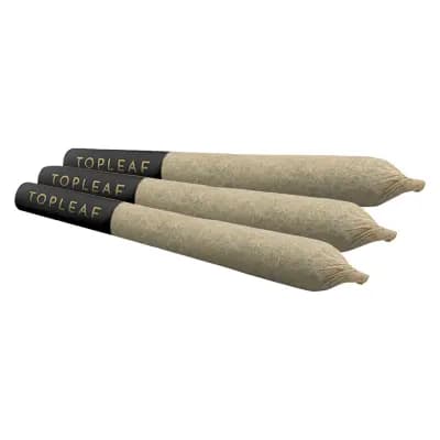 Top Leaf Bisco Banger Pre-Roll 3x0.5g Pre-Rolls