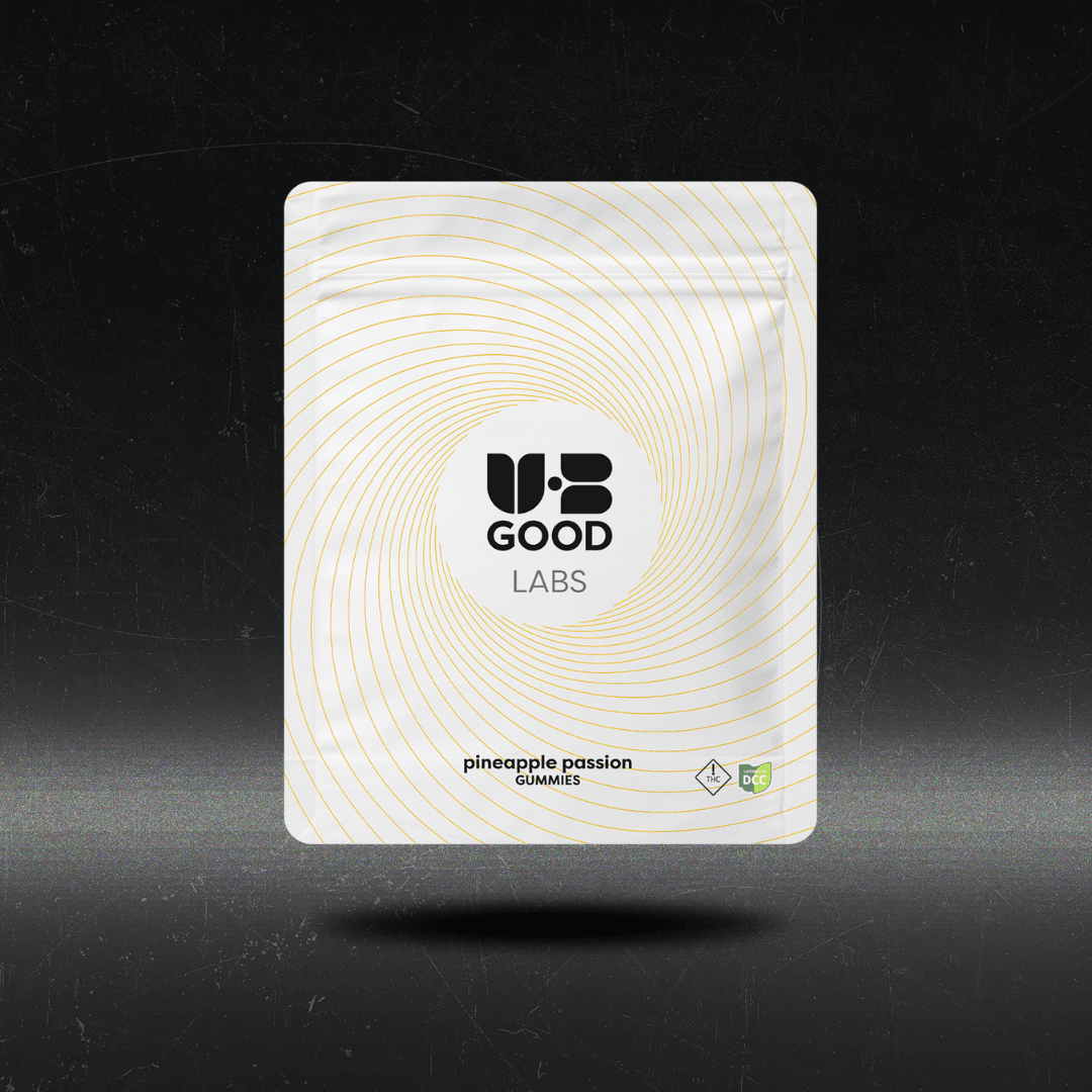 UB Good Pineapple Passion | 10pk 100mg Live Resin Gummies