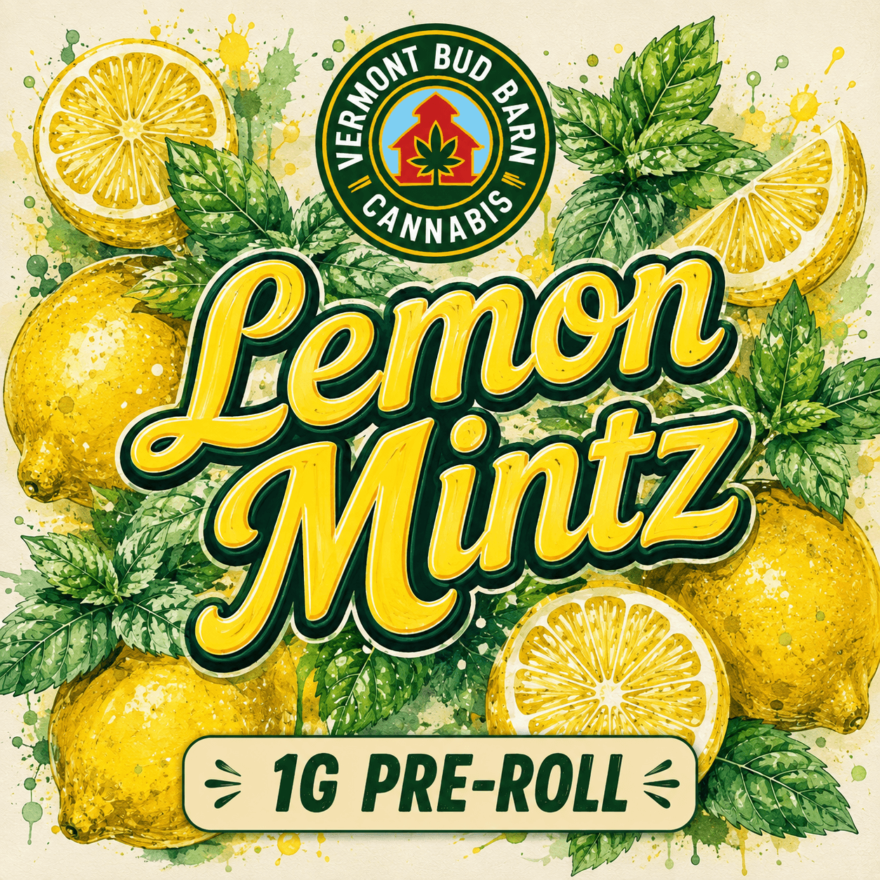 Vermont Bud Barn Bud Barn | Lemon Mintz Pre-Roll