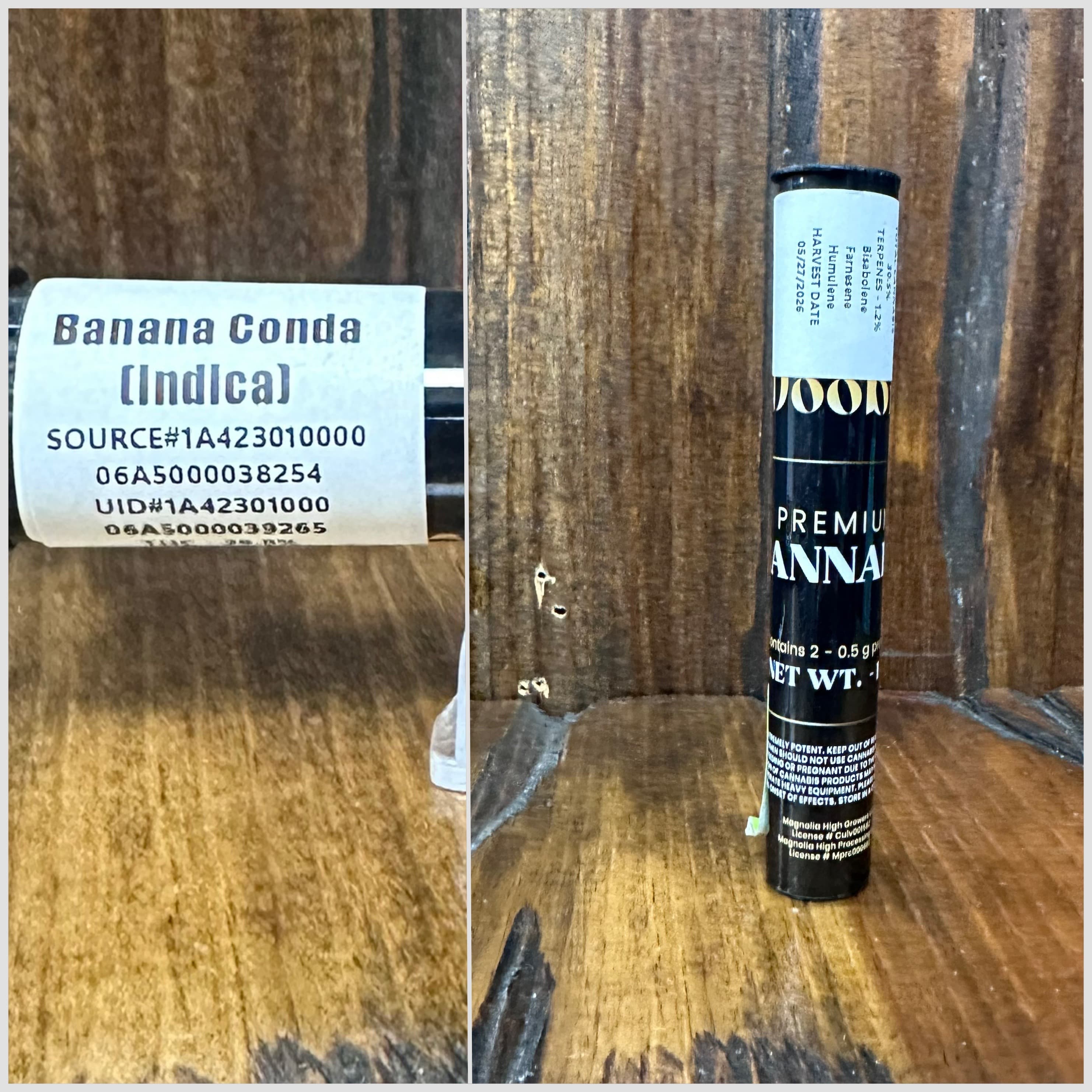 Banana Conda | 2 x PreRolls | Doobie
