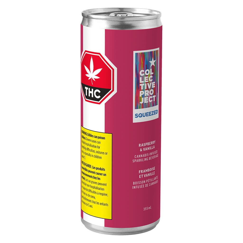 Collective Project Collective Project Raspberry Vanilla Sparkling Juice - 355mL