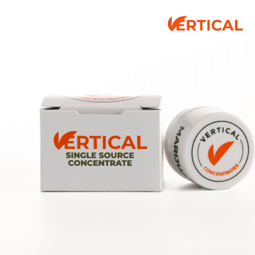 Vertical Cannabis 1g Cured Badder | Lemon Batter