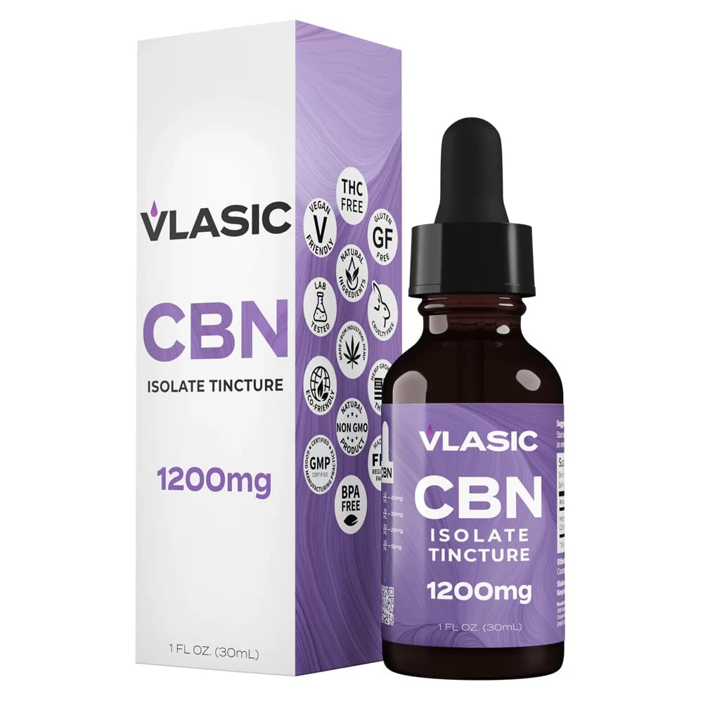 Vlasic Labs CBN Isolate Tincture (1200mg CBN)