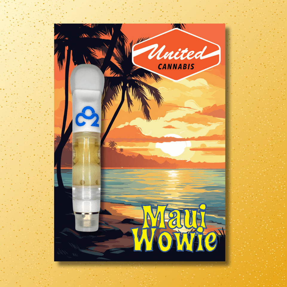 United Cannabis 1g CO2 Cart | Maui Wowie