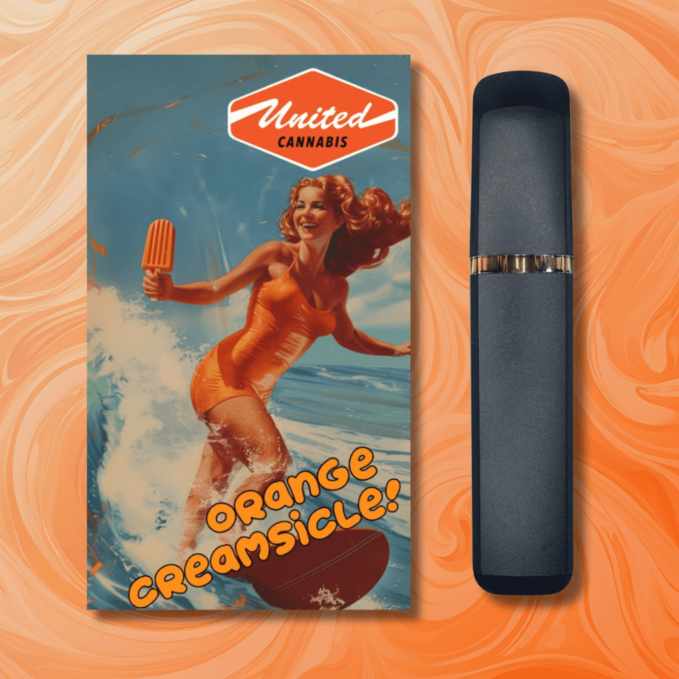 United Cannabis 0.5g CO2 AIO | Orange Creamsicle