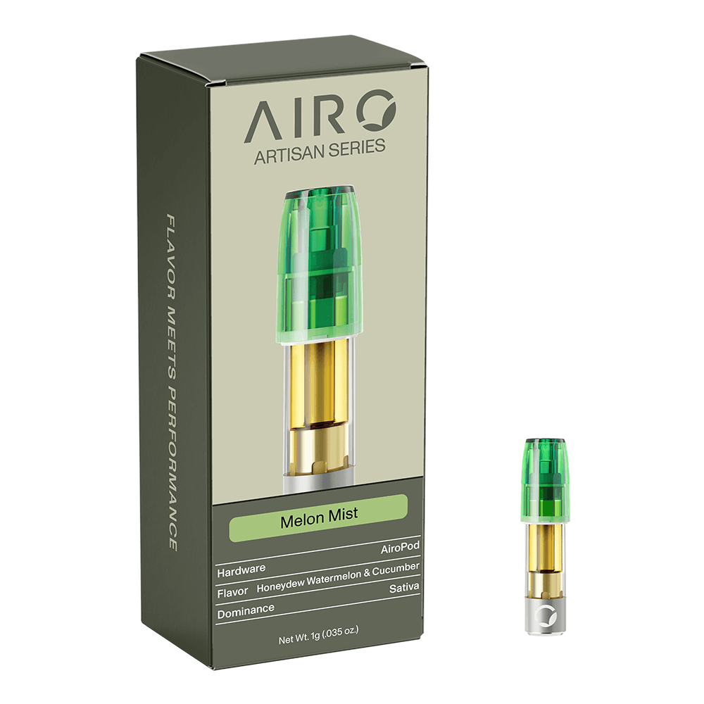 Airo Melon Mist - Honeydew Watermelon & Cucumber | Artisan Series | AiroPod | 1000mg
