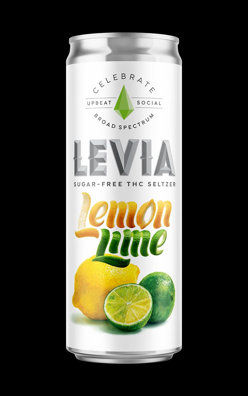 LEVIA "Celebrate" | Lemon Lime Seltzer | 5mg