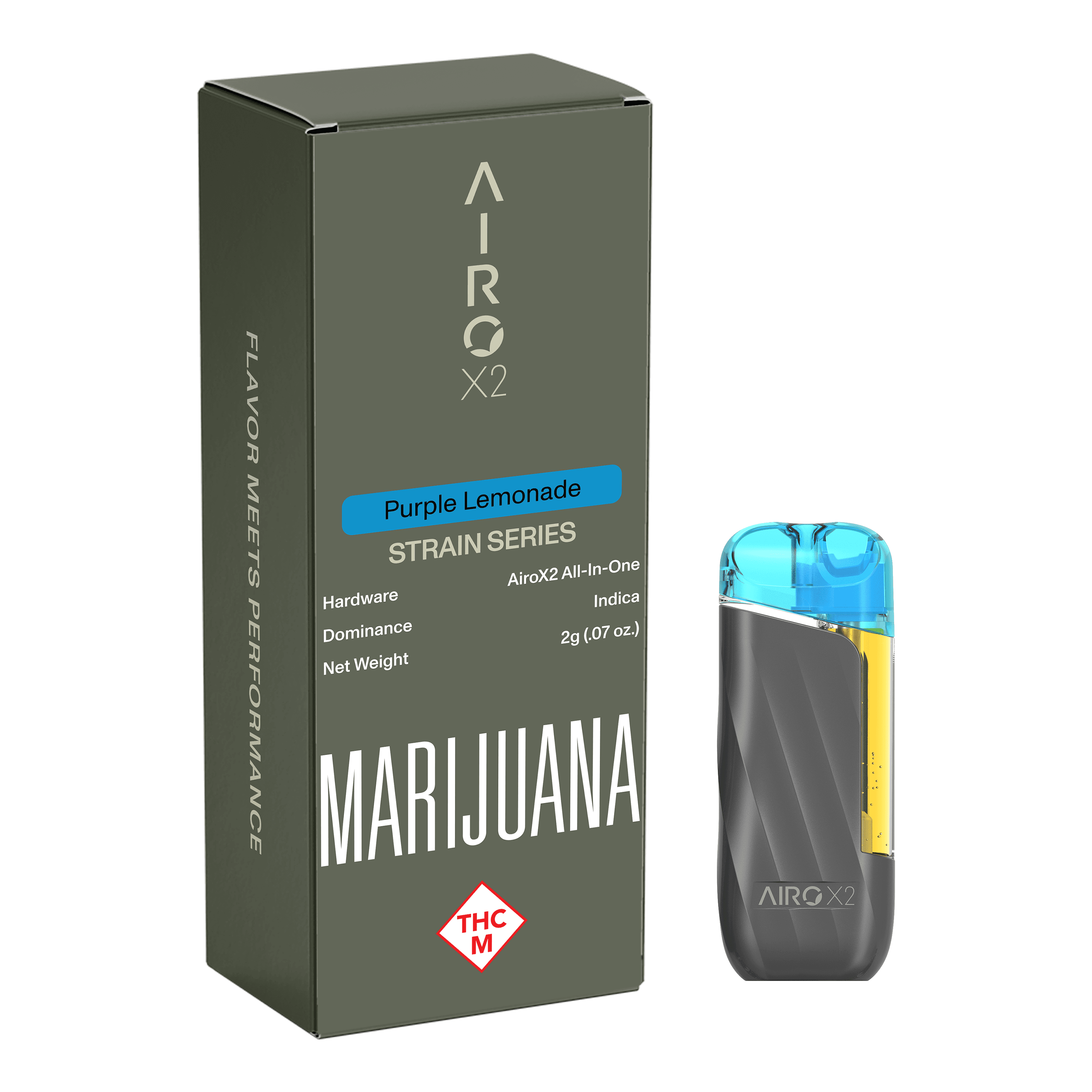 Airo Purple Lemonade | Strain Series | AiroX2 | 2000mg