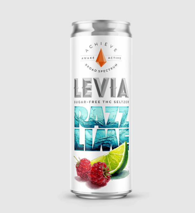 LEVIA Achieve: Razz Lime 5mg Drink THC:CBG:THCV