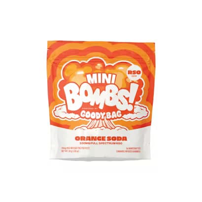 PTS - Goody Bag Gummies | Goody Bag Mini Bombs | Orange Soda [5pk/100mg]