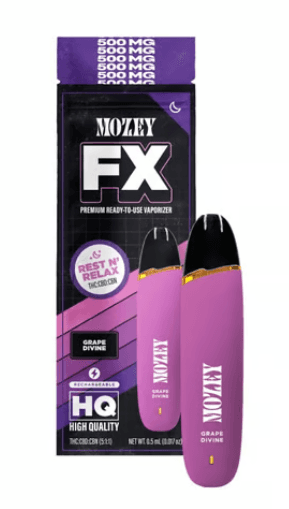 PTS - Mozey Extracts Disposable Pen | Mozey Extracts FX | Grape Divine [THC/CBD/CBN]