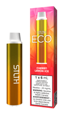 Stlth Eco Disposable Nicotine Vape Cherry Lemon Ice 20mg 6ml