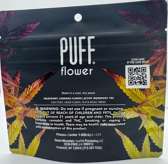 Puff PUFF - Blueberry Muffin - Flower - 3.5g