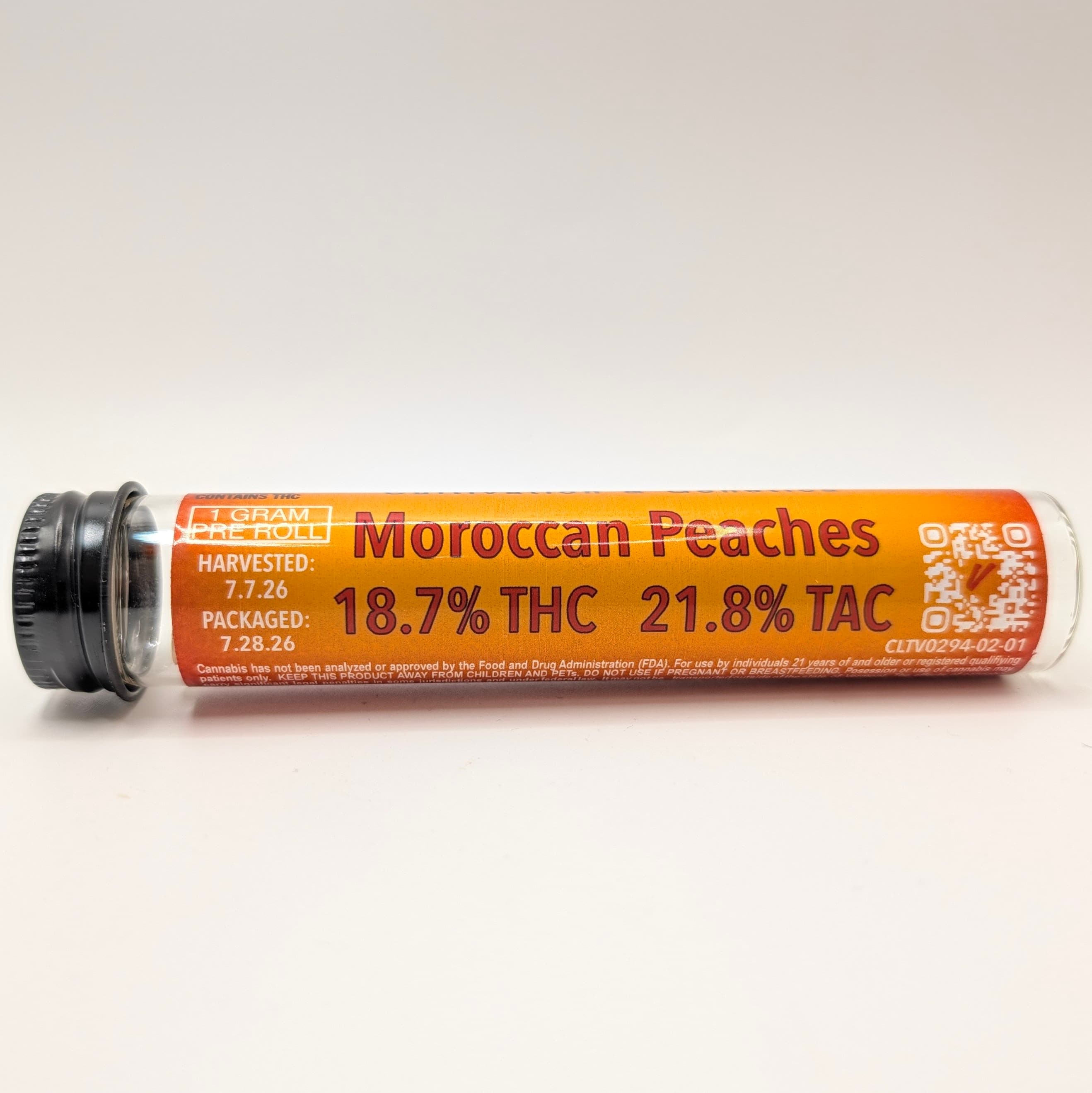 Veracious Moroccan Peaches 1g Pre Roll