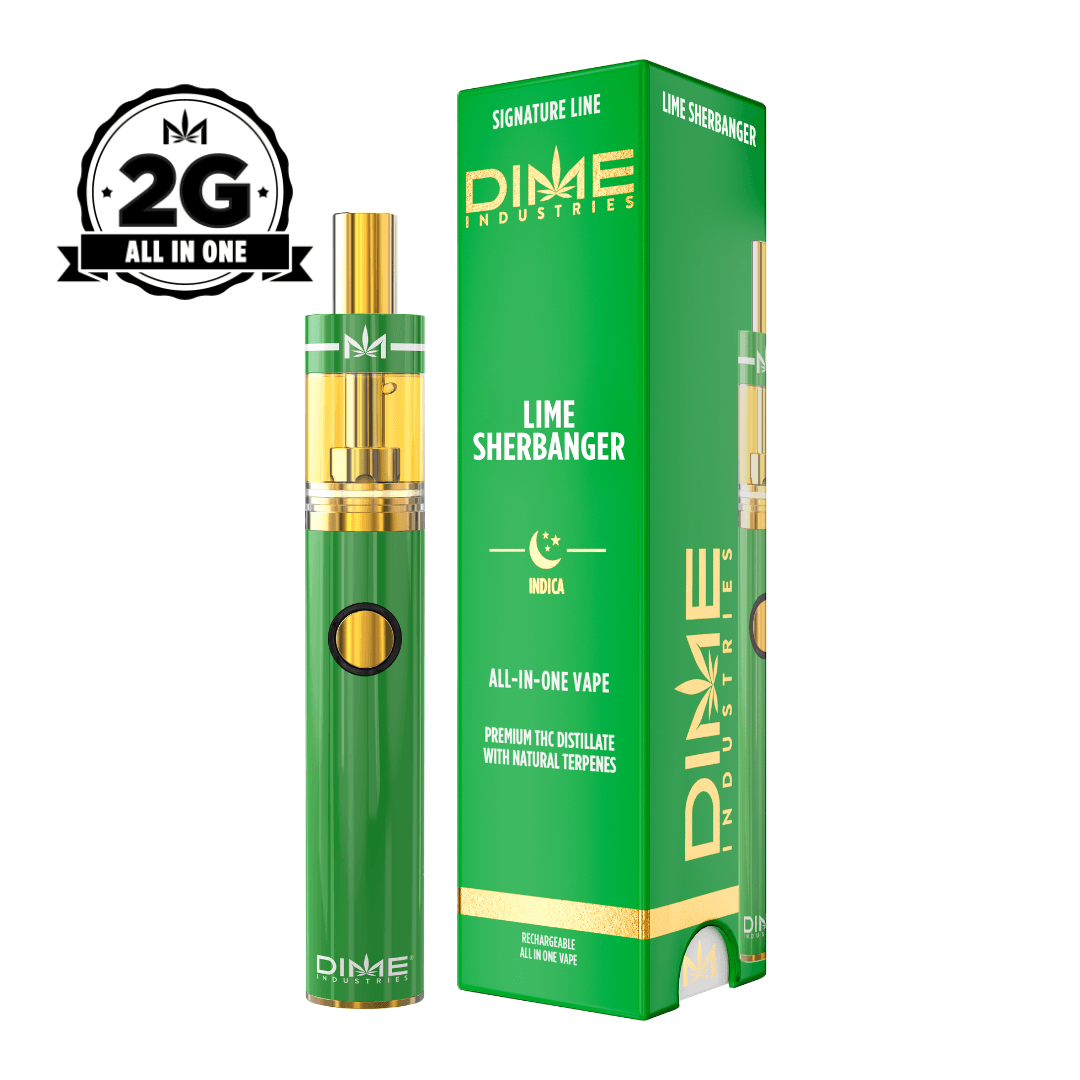 DIME Dime Disposable Vape 2g Lime Sherbanger