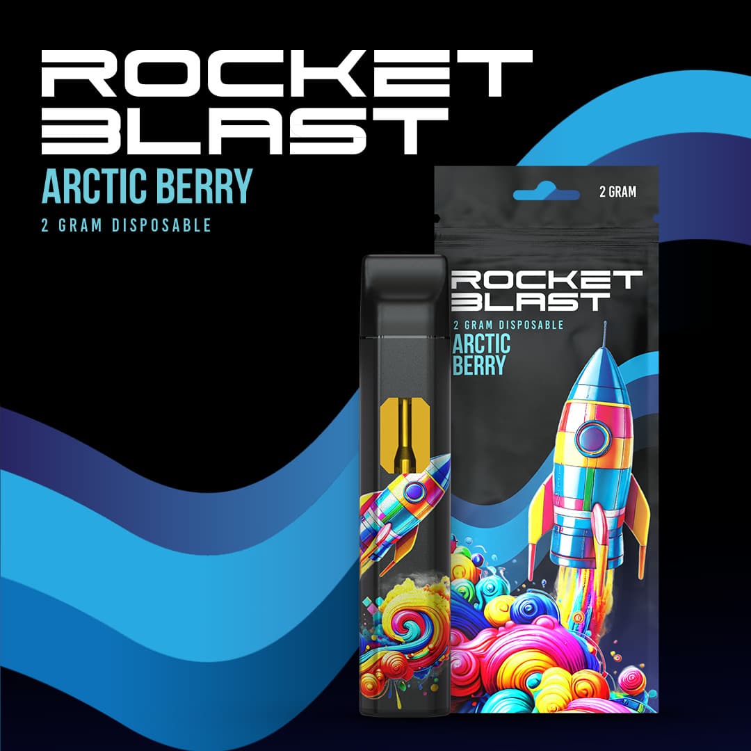 Rocket Blast Arctic Berry | Distillate Disposable | 2g