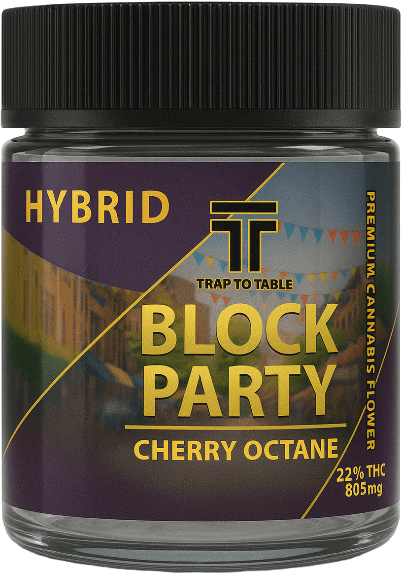 Trap To Table Trap To Table | Block Party | Cherry Octane | 3.5g | Flower