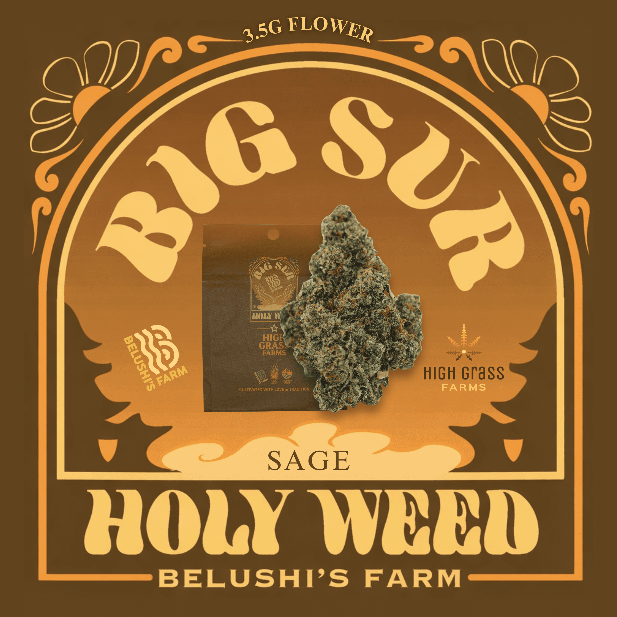 Belushi's Farm Sage (3.5g)