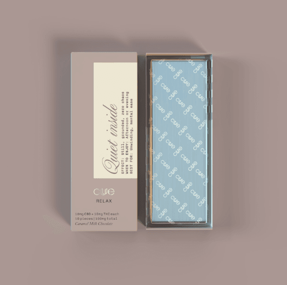 Caramel Milk Chocolate - 1:1 CBD/THC - 10pk/100MG