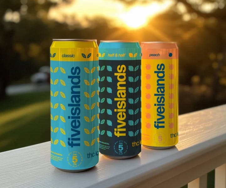 Five Islands Five Islands Raspberry (H) Iced Tea 5mg 4pk