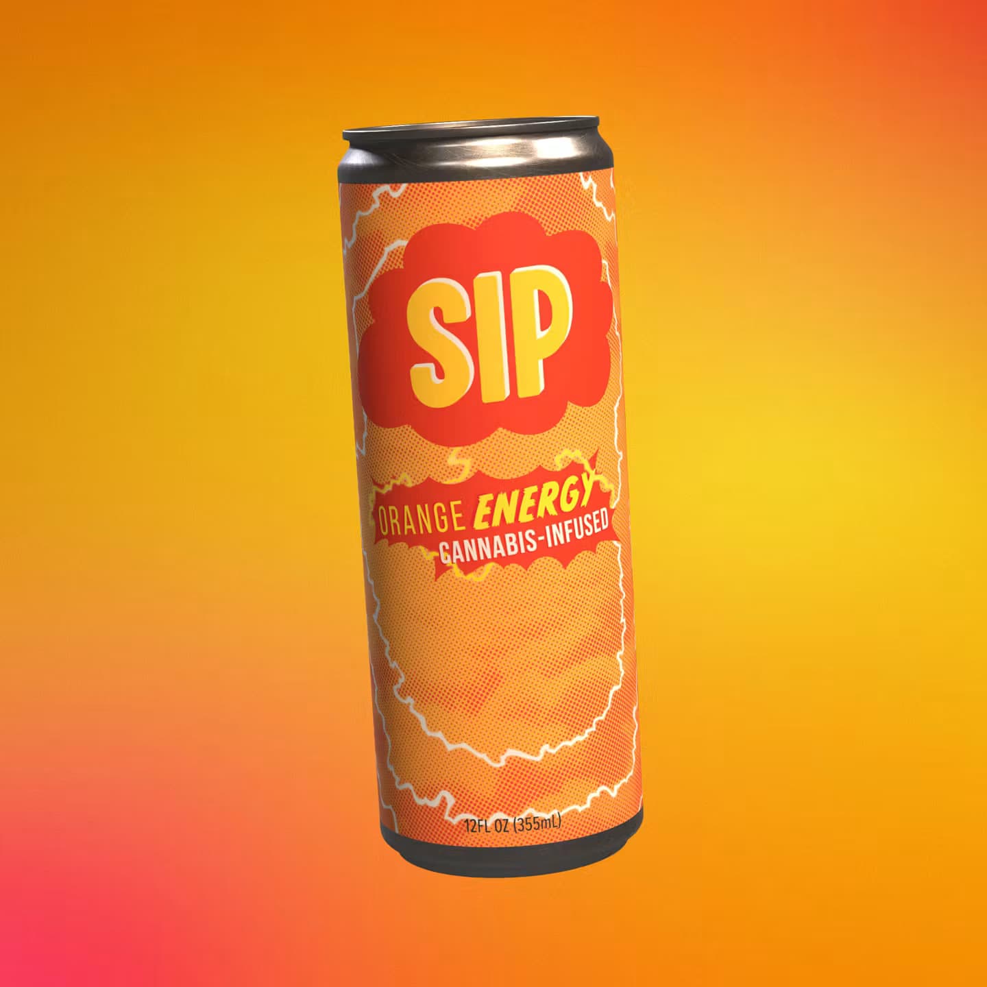 SIP SIP Mega Dose Energy Drink (100mg) Orange