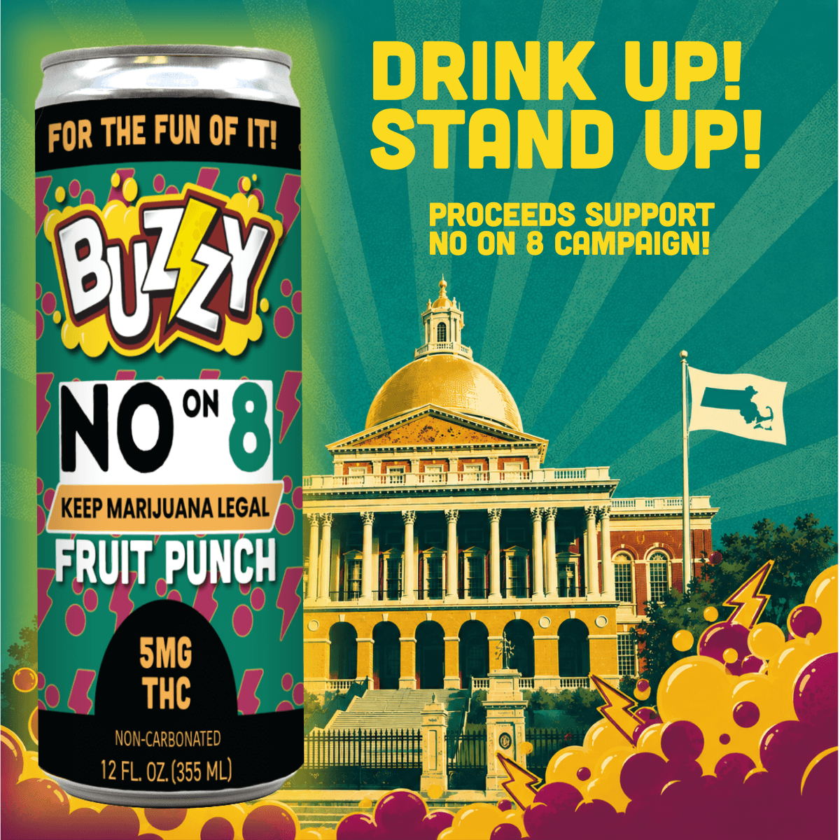 Buzzy Fruit Punch I 5mg (Single Serving)