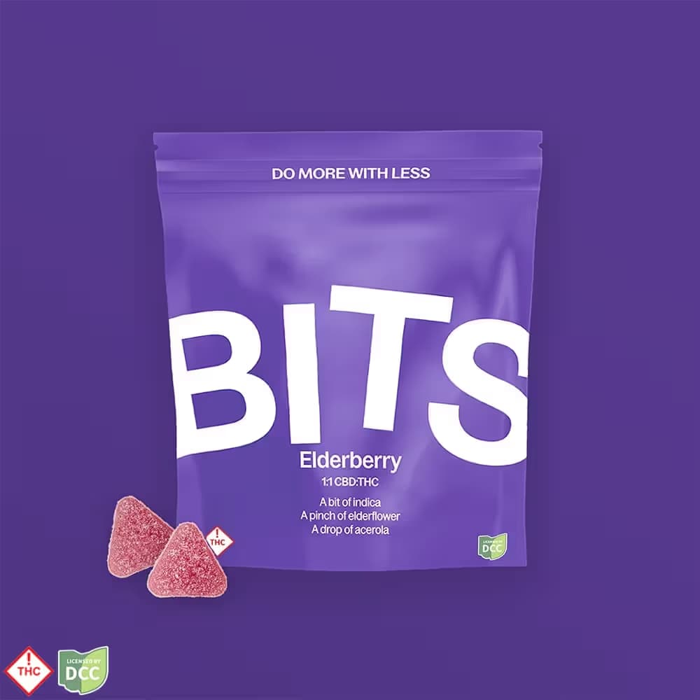Bits Elderberry 1:1 CBD:THC