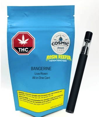 Bangerine Live Rosin Disposable Vape 1g