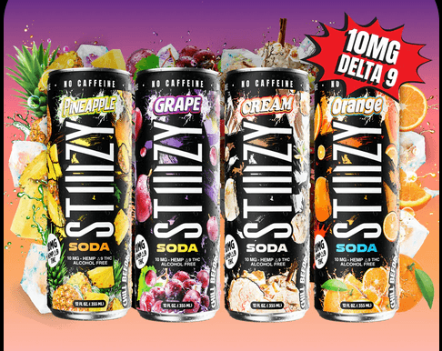 Stiizy Soda | Pineapple | 10 mg