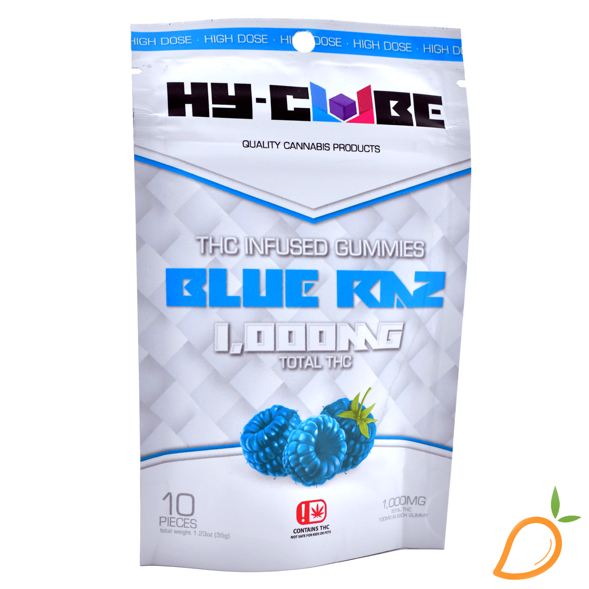 HY-CUBE 1000mg Mixed Berry Gummies Hy-Cube