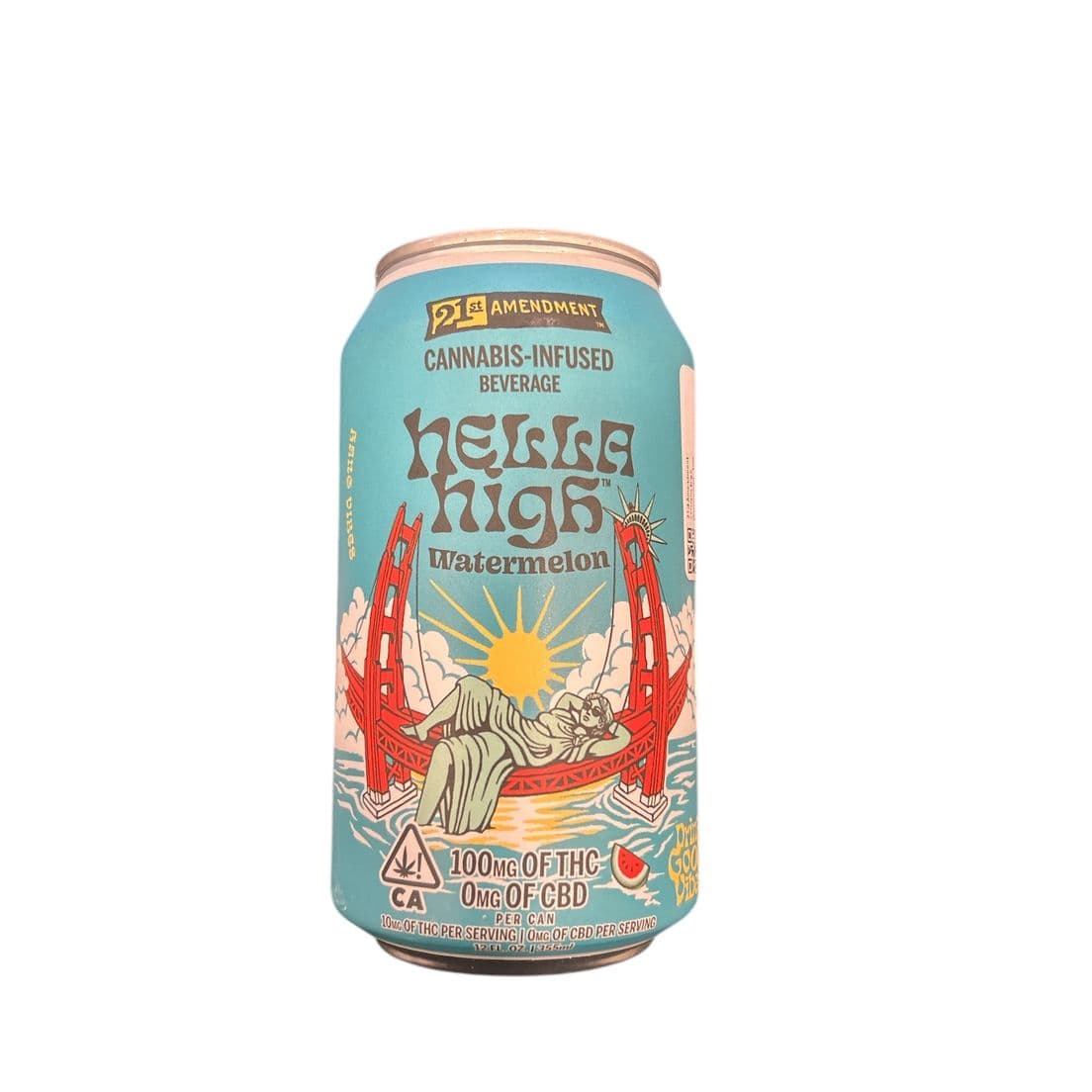 21ST AMENDMENT EDIBLE (BEVERAGE) - - HELLA HIGH MANGO
