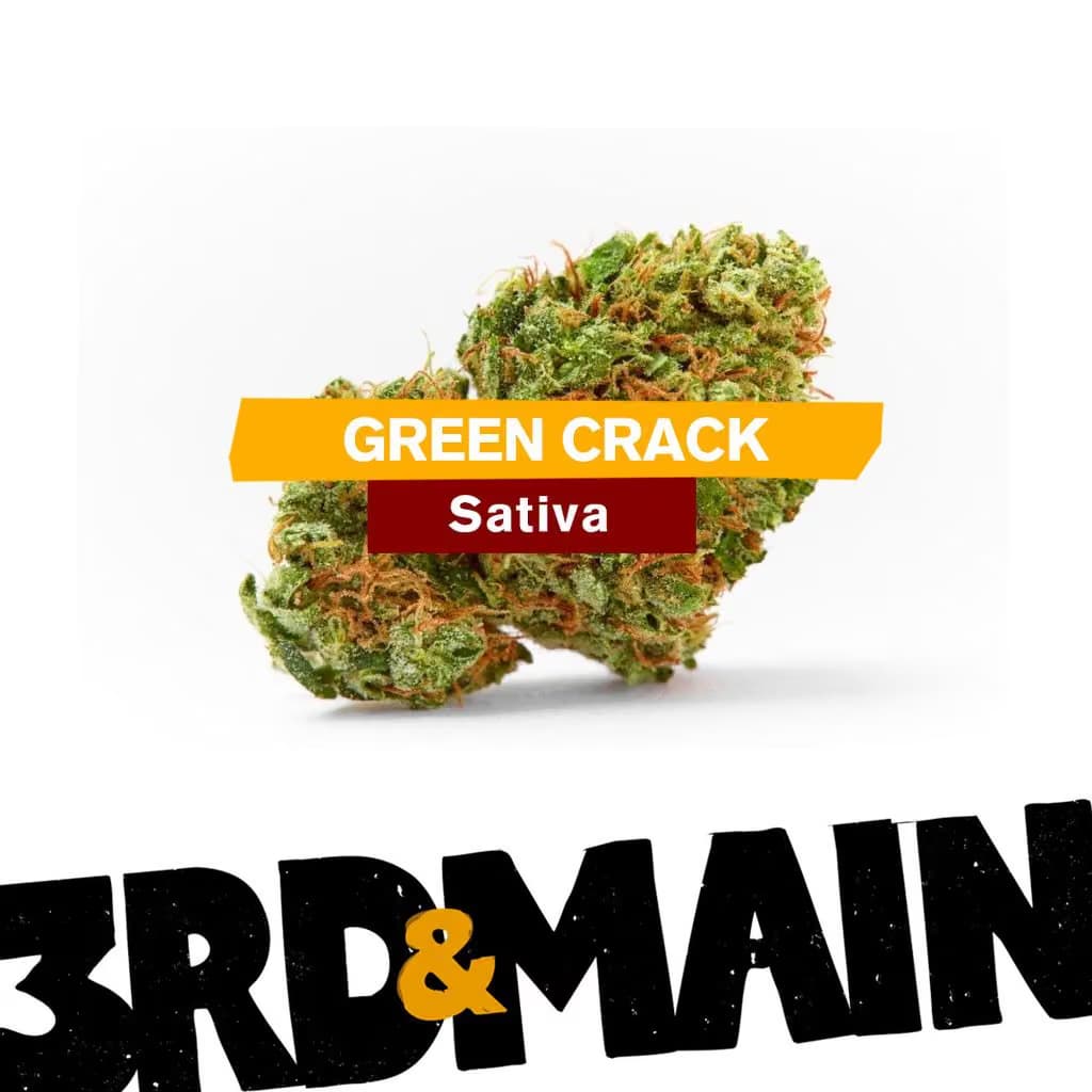 3rd & Main 3RD & Main | Preroll | Green Crack | .75g