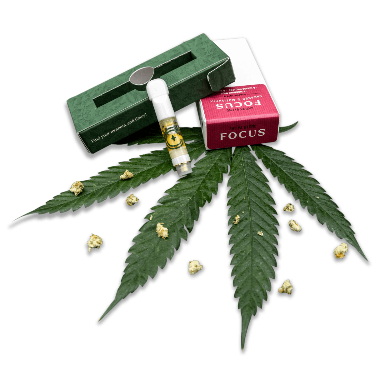 Cannabis Counter Disposable Cartridge | CC | Focus Lemon Fatman Live Rosin