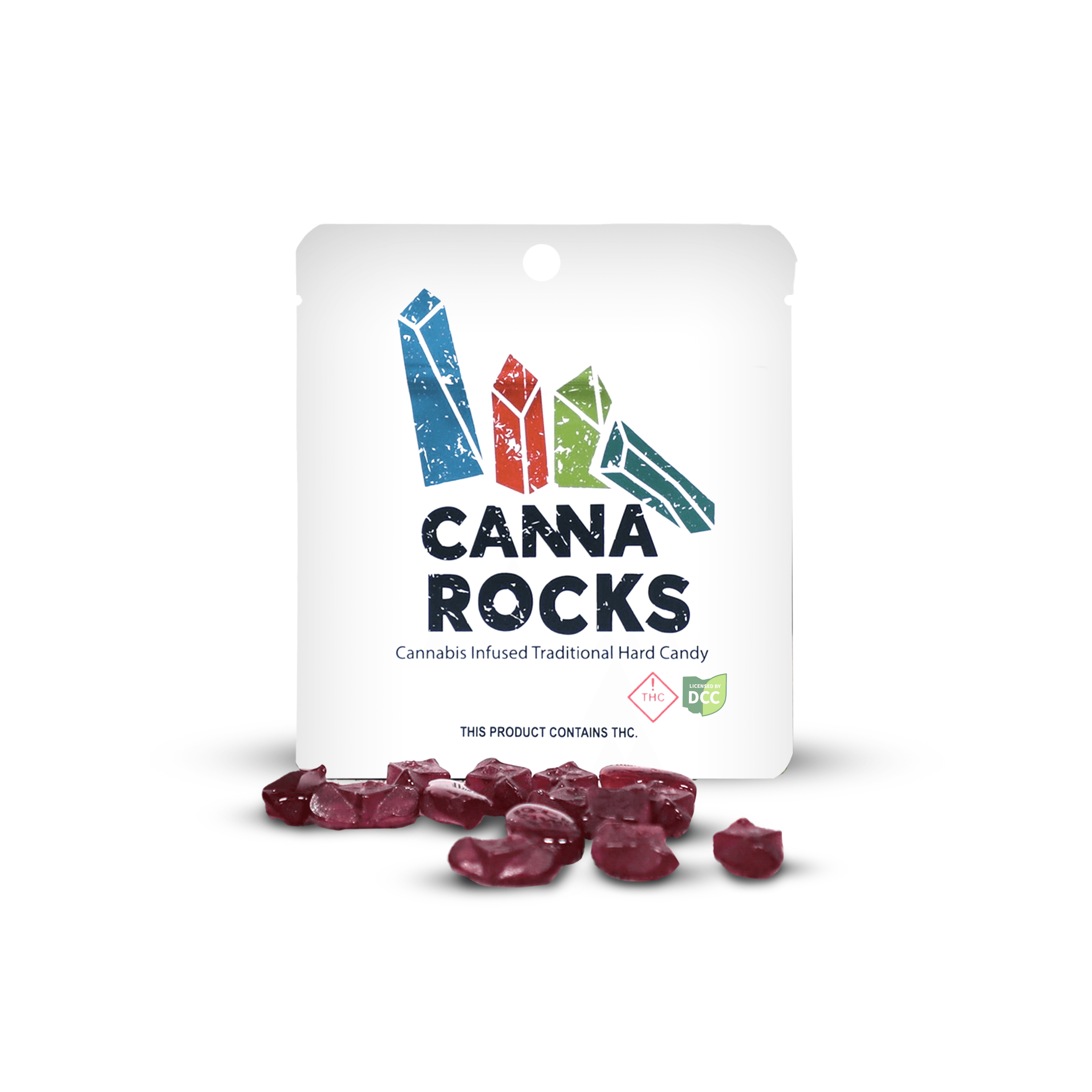 Cannarocks | Sugar Free Root Beer 20 pc | 100mg Hard Candy