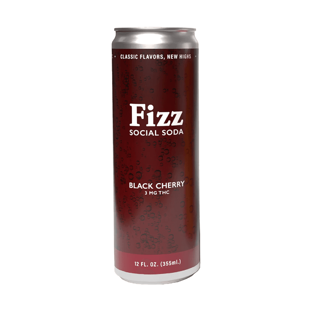 Fizz Fizz Black Cherry 3mg Soda 12oz