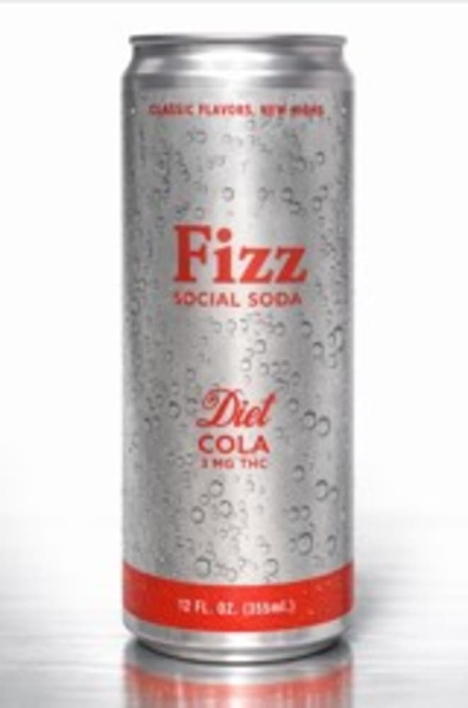 Fizz Diet Cola 3mg Soda 12oz