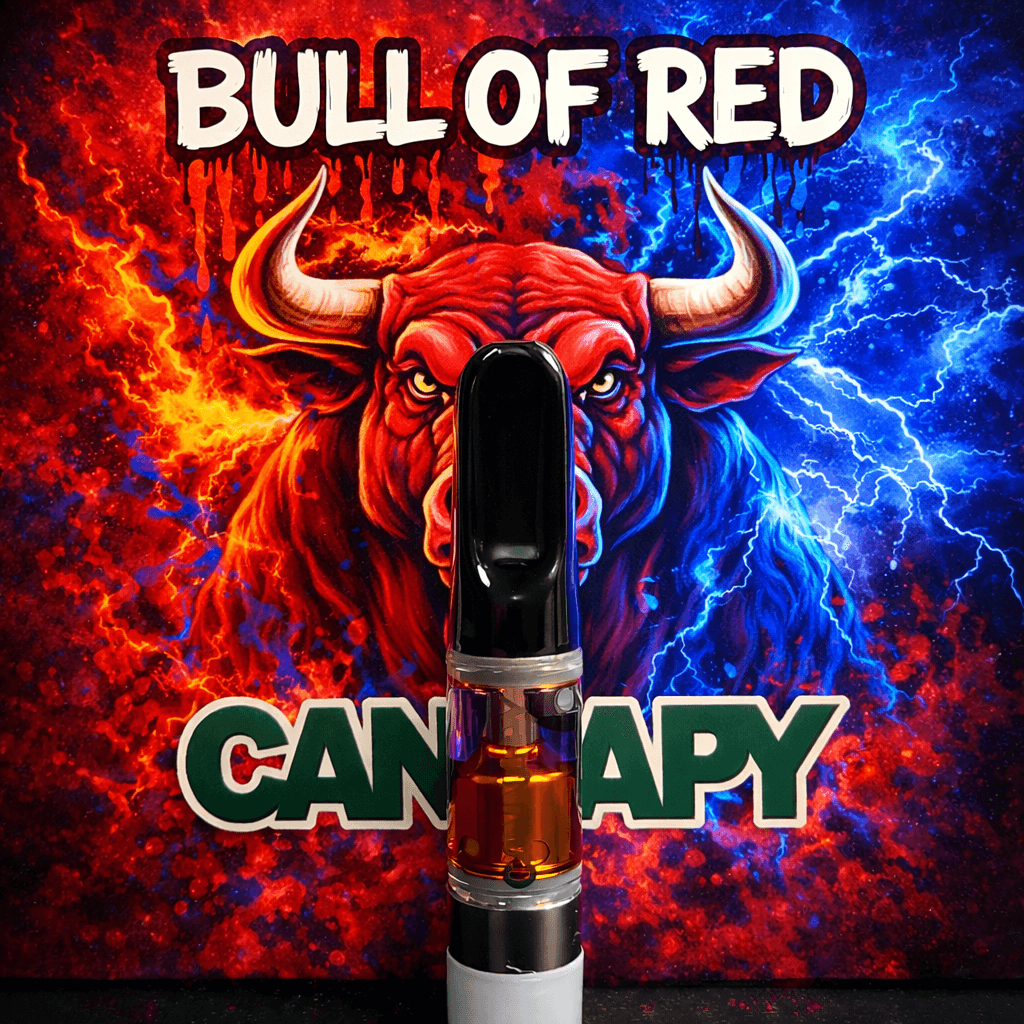 Cannapy Bull of Red - Vape Cartridge - Sativa