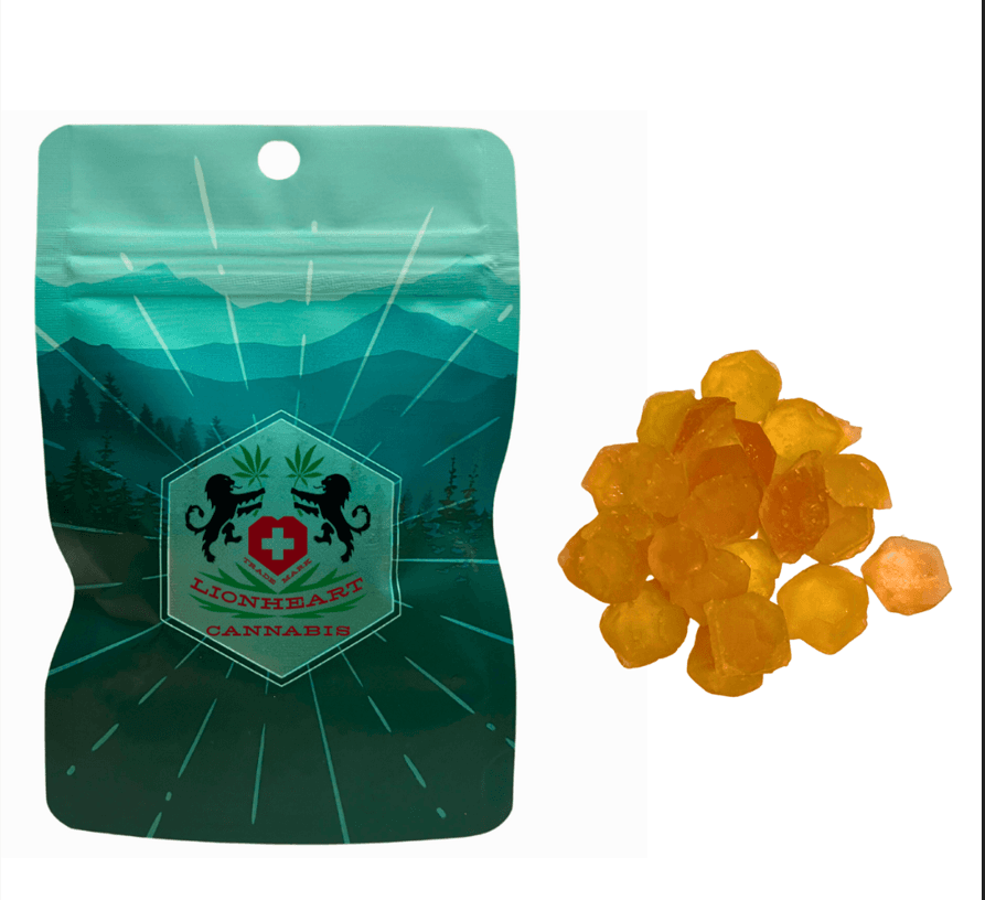 Lionheart Cannabis Ginger Gems 76.87mg