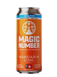 Magic Number Mandarin Lime Live Resin Soda | 25mg
