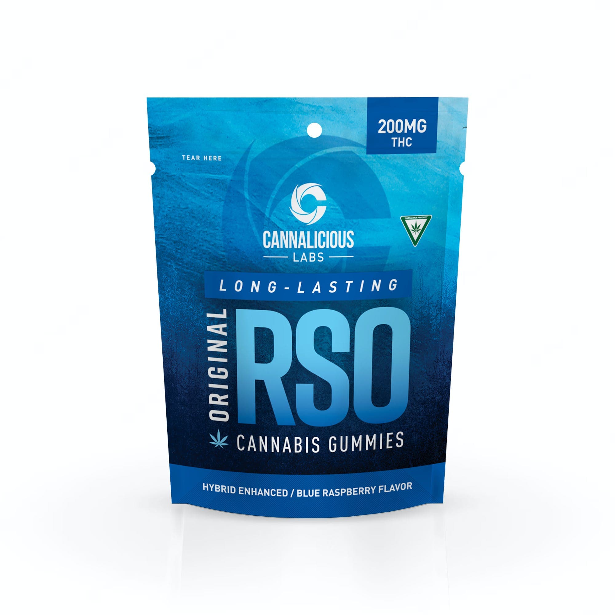 Cannalicious Labs Blue Raspberry Gummies