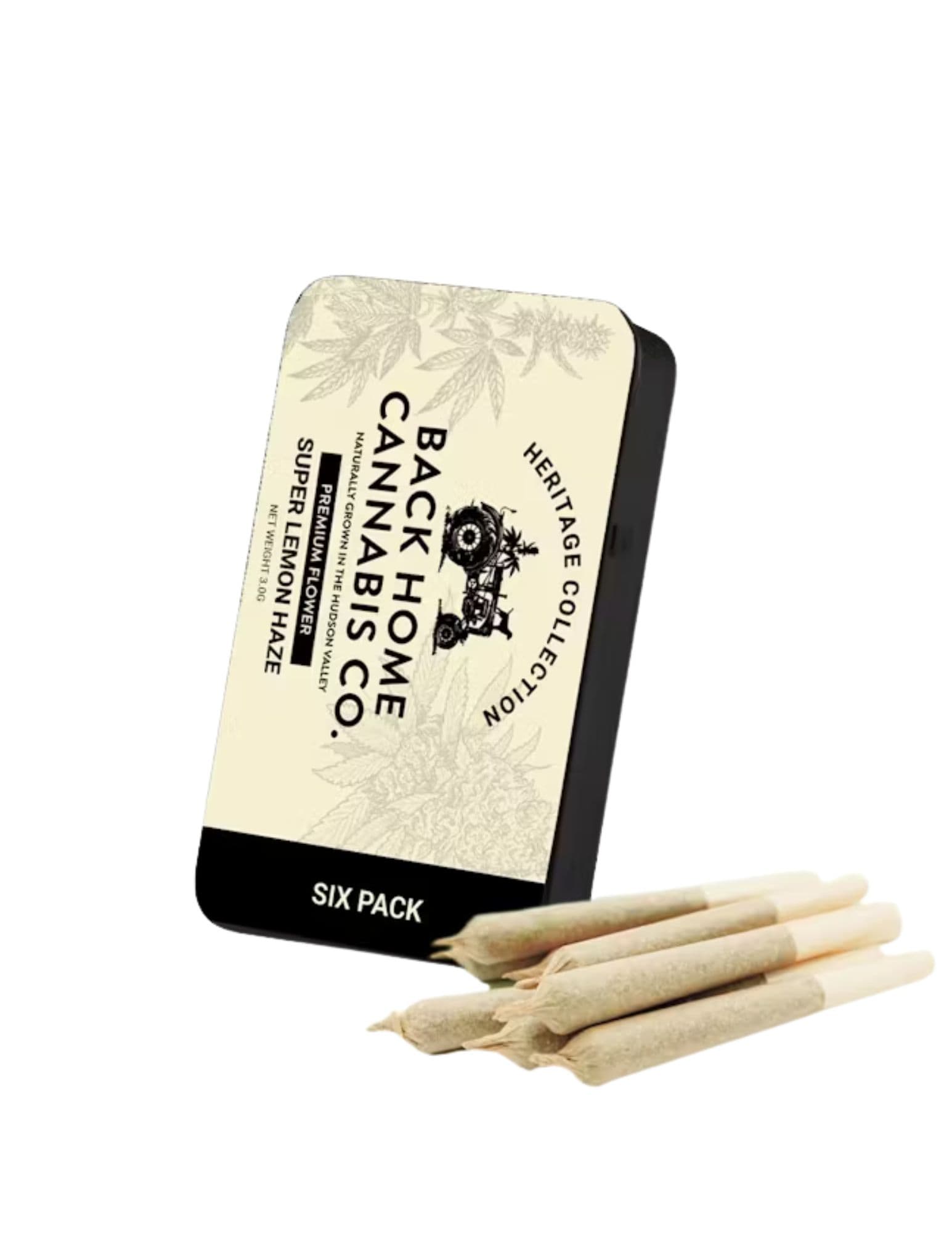 Back Home Farms Back Home Cannabis Co. | 6pk PREROLLS | Super Lemon Haze